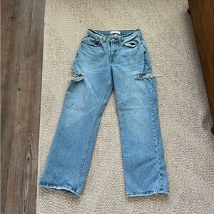 Abercrombie & Fitch Curve Love the baggy mid rise jeans - size 26 short